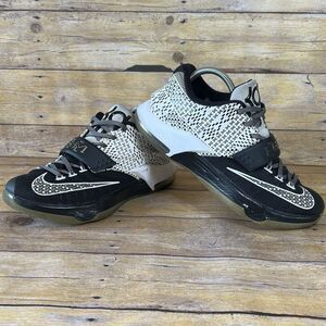 Nike KD 7 Black History Month Men's Size 8.5 718817-010 Black Basketball Shoes